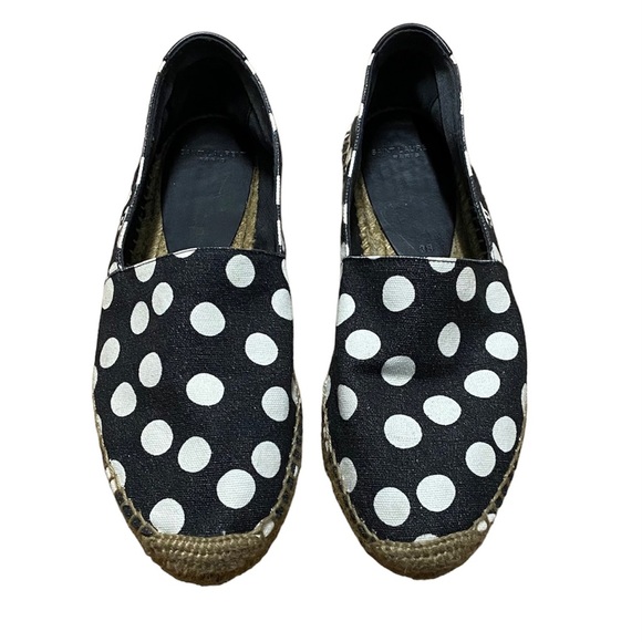 SAINT LAURENT polka dot Espadrille Flat - Picture 1 of 16